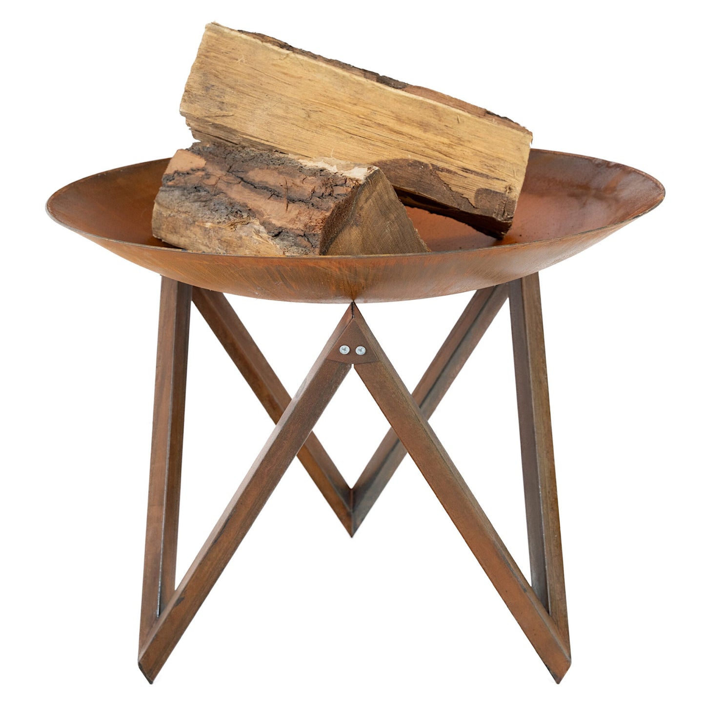 FOGON Feuerschale Stehend 80 cm Cortenstahl