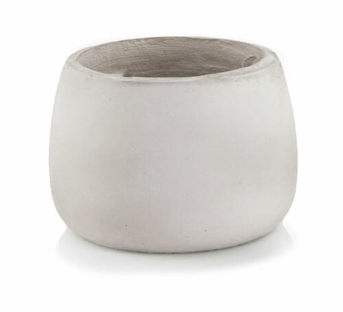 Pflanzkübel Schalenform betonfarben MyTraumgarten