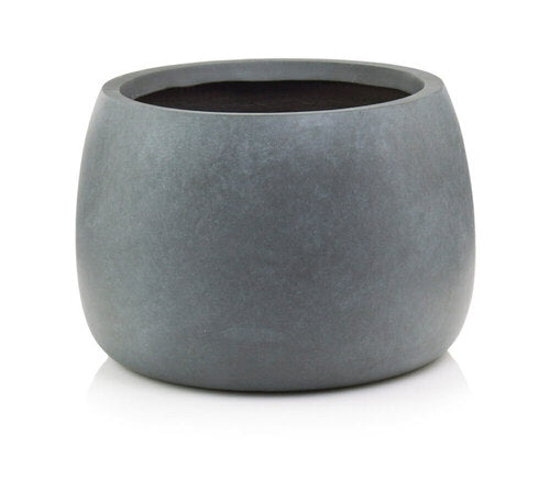 Pflanzkübel Schalenform dunkelgrau MyTraumgarten