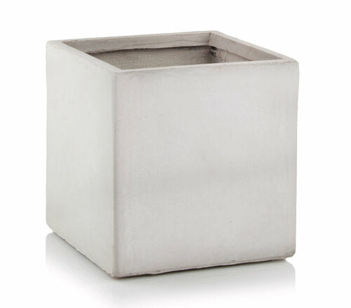 Pflanzenkübel würfelform betonfarben MyTraumgarten