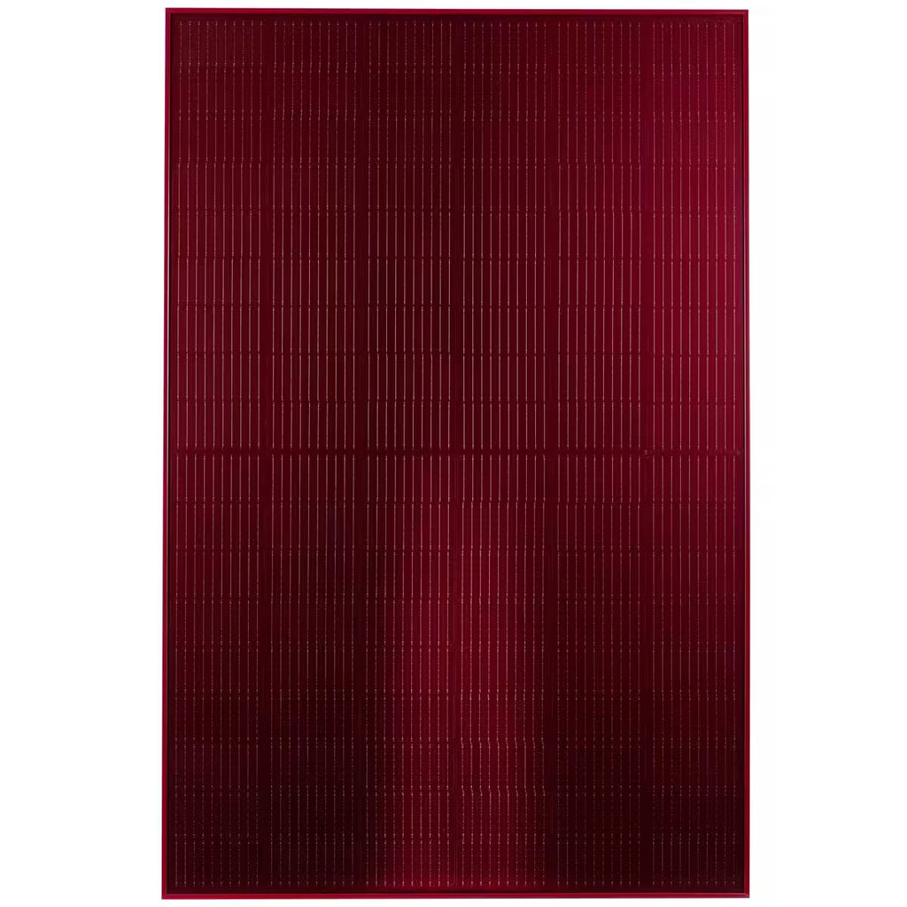 FuturaSun Silk Nova Red 370 Watt farbiges Solarmodul, rot, für Photovoltaik-Anlagen MyTraumgarten
